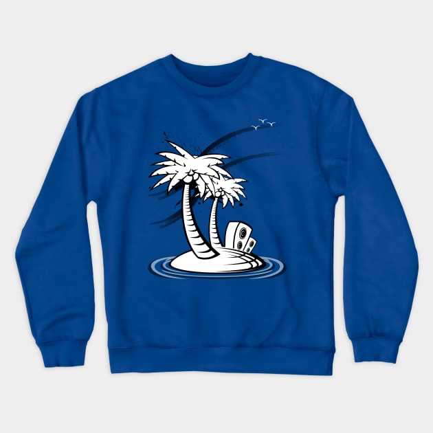 Island Vibes Crewneck Sweatshirt by AlterAspect